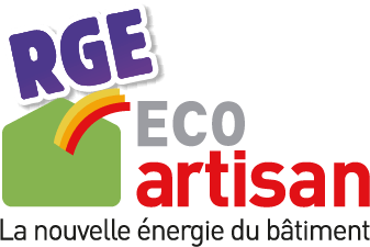 logo RGE EcoArtisan Couleurs & Mouvements