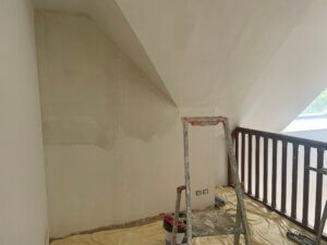 sous plafond peinture renovation