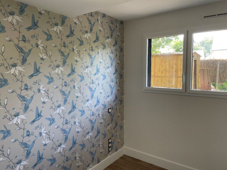 mesquer papier peint